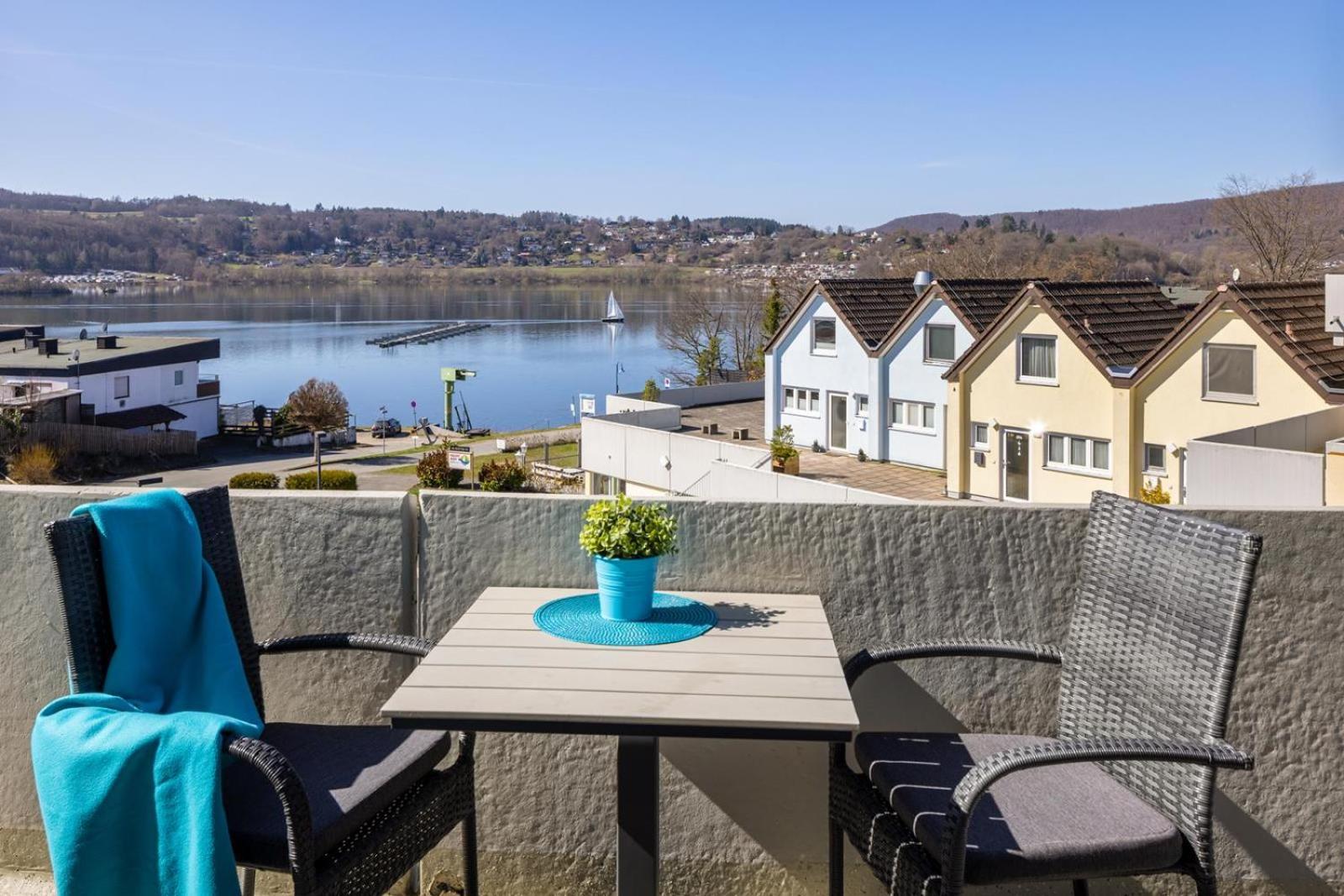 Seeblick Geniessen In Schoener Fewo Am Edersee Scheid (Waldeck-Frankenberg) Exterior foto